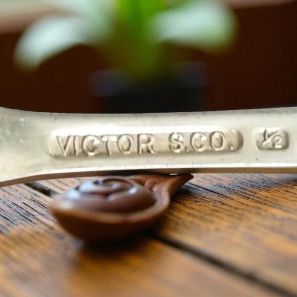 Victor Co. Silver Plated Demitasse Spoon - Picture 4 of 4